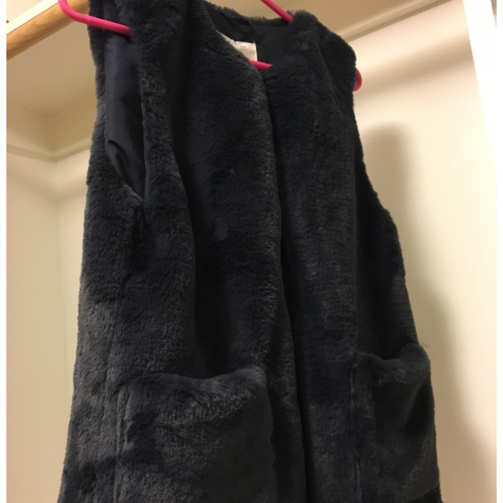 Zara Girls Faux Fur Vest